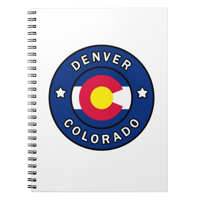 Denver Colorado Notebook (Front)