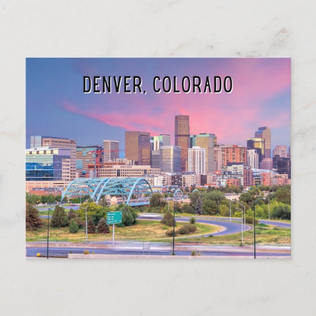Denver, Colorado Postcard (Front)