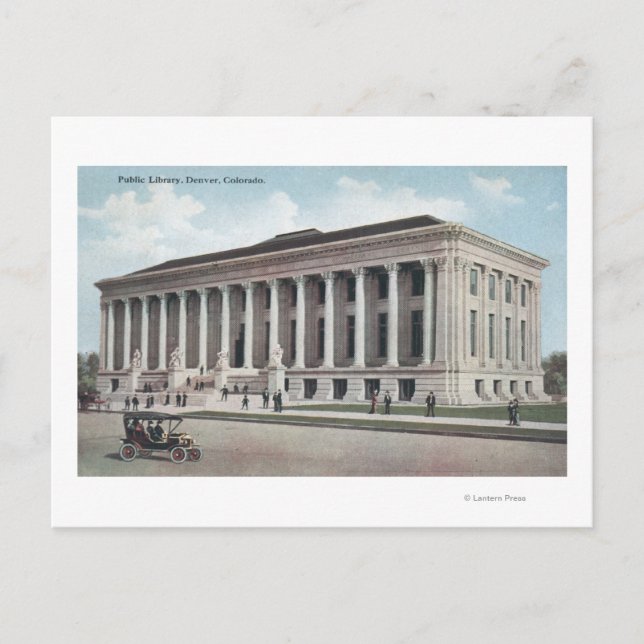 Denver, Colorado Postcard (Front)