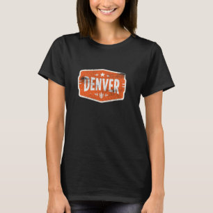 Denver Colorado Retro Vintage Throwback Souvenir T-Shirt