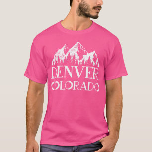 Denver Colorado Rocky Mountain Hiking T-Shirt
