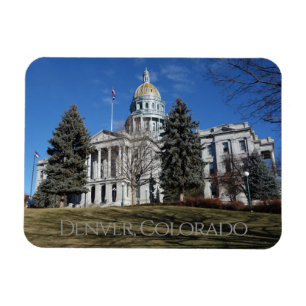Denver Colorado State Capitol Building Magnet