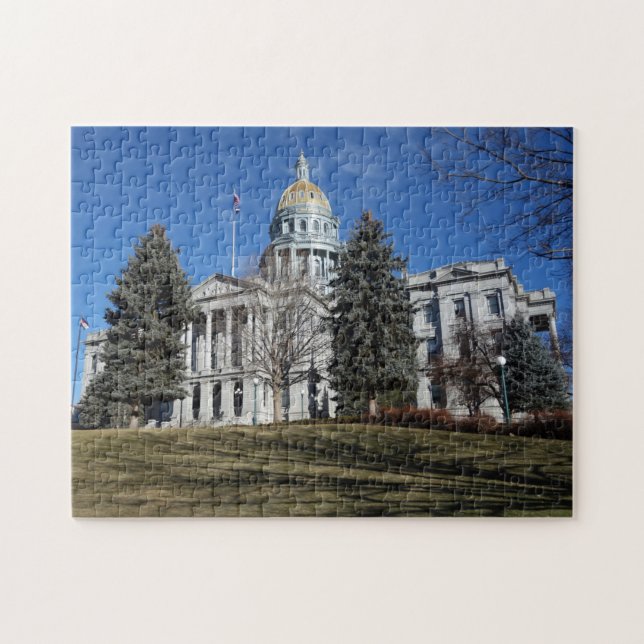 Denver Colorado State Capitol Jigsaw Puzzle (Horizontal)