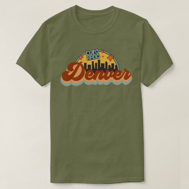 Denver, Colorado T-Shirt (Design Front)