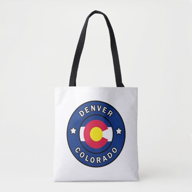 Denver Colorado Tote Bag (Front)