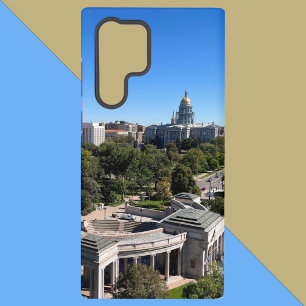 Denver Downtown Skyline Civic Center Park Photo Samsung Galaxy Case