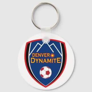 Denver Dynamite Logo Keychain
