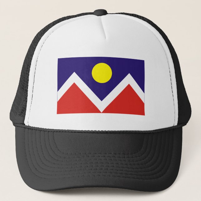 Denver Flag Trucker Hat (Front)