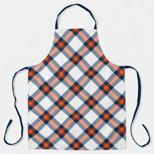 Denver Football Plaid Apron