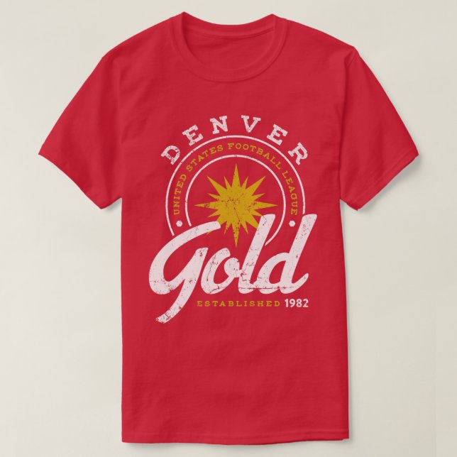 Denver Gold T-Shirt (Design Front)