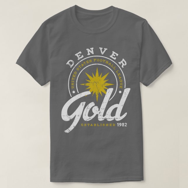 Denver Gold T-Shirt (Design Front)
