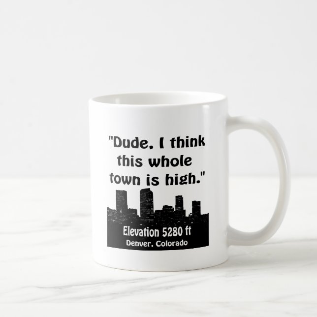 Denver High Town Coffee Mug (Right)