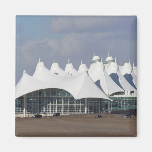 Denver International Airport Main Terminal Buildin Magnet