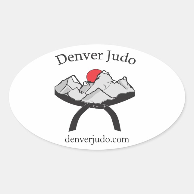 Denver Judo Window Sticker (Front)