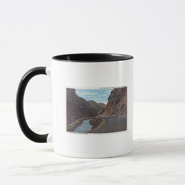 Denver Mountain Park, CO - Bear Creek Canyon Mug (Left)