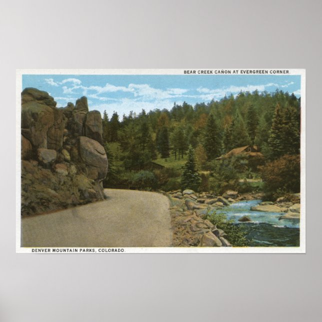 Denver Mountain Park, CO Poster (Front)