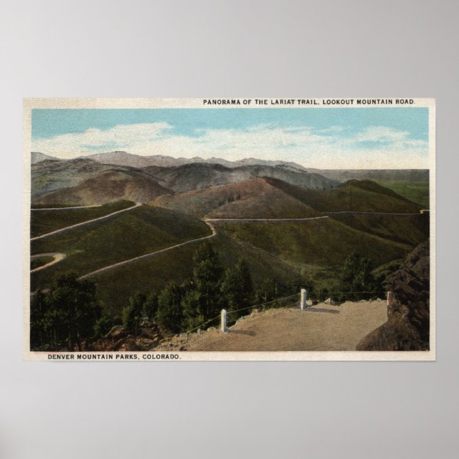 Denver Mountain Parks, CO Poster (Front)