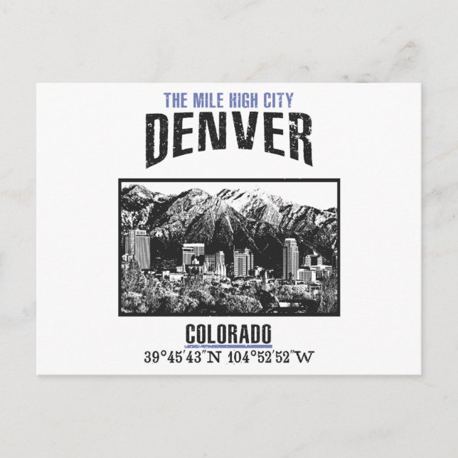 Denver Postcard (Front)