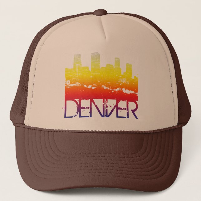Denver Skyline Trucker Hat (Front)