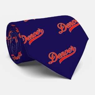 Denver State or Team Neck Tie