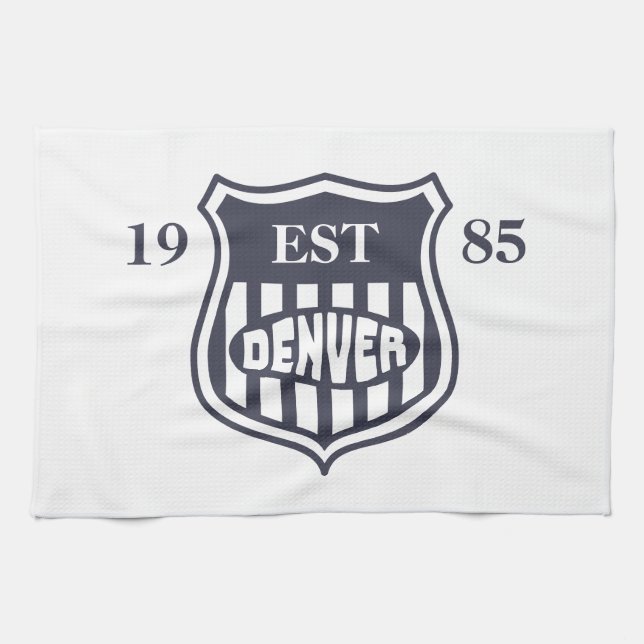 Denver Tea Towel (Horizontal)