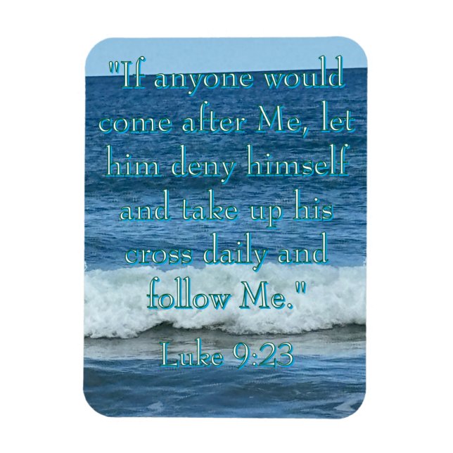 Deny Yourself Flexible Photo Magnet (Vertical)