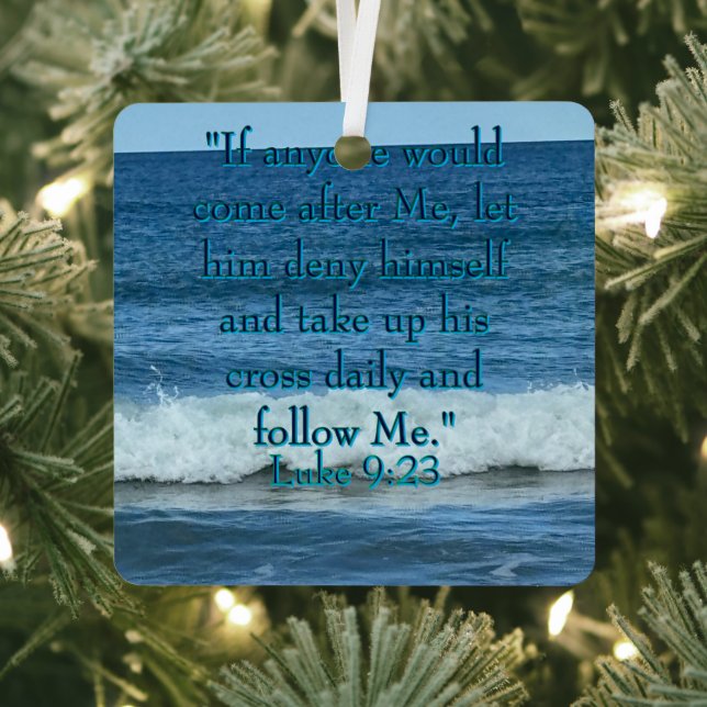Deny Yourself  Metal Tree Decoration (Insitu)
