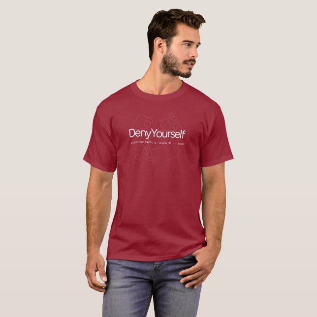 Deny Yourself Simple shirt (Front Full)