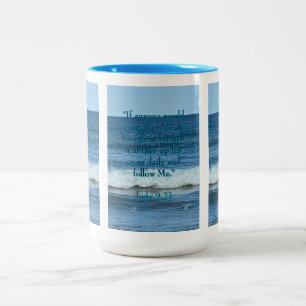 Deny Yourself Two-Tone Coffee Mug