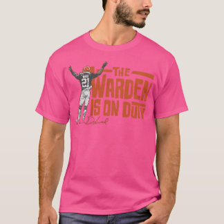 Denzel Ward The Warden'S On Duty T-Shirt