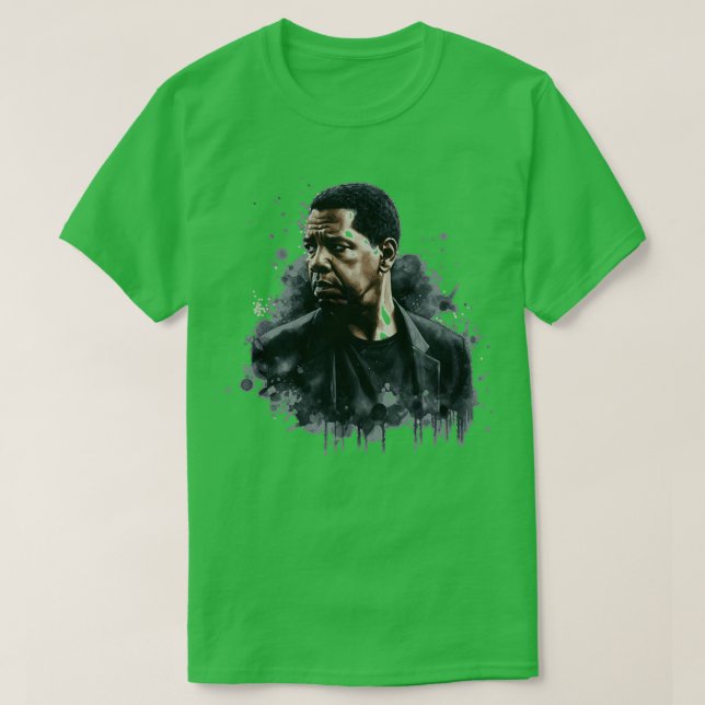Denzel Washington 1 T-Shirt (Design Front)