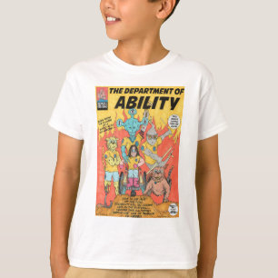 Department Of Ability kids super hero tshirt