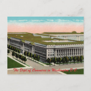 Department of Commerce Vintage Postcard