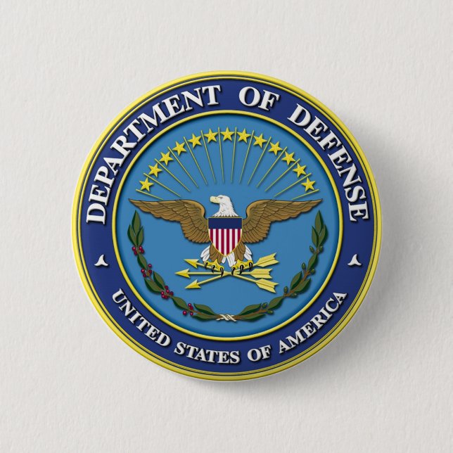 Department of Defence 6 Cm Round Badge (Front)