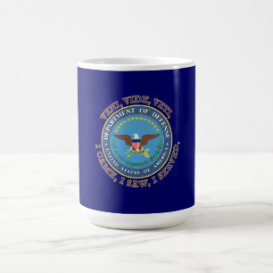 Department of Defence DOD VVV Shield Coffee Mug