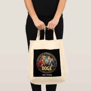 Department of Government Efficiecy TrumpElon Force Tote Bag