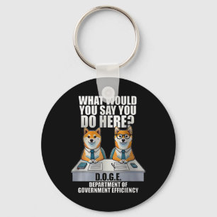Department Of Government Efficiency D.o.g.e Doge  Key Ring