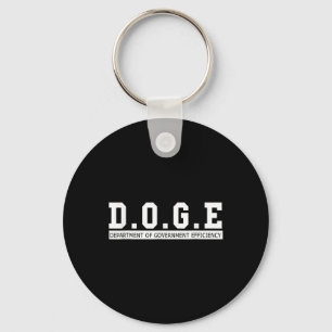 Department Of Government Efficiency D.o.g.e. Funny Key Ring