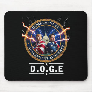 Department Of Government Efficiency Doge Trump 47t Mouse Pad