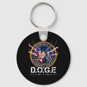 Department Of Government Efficiency Doge Trump Key Ring