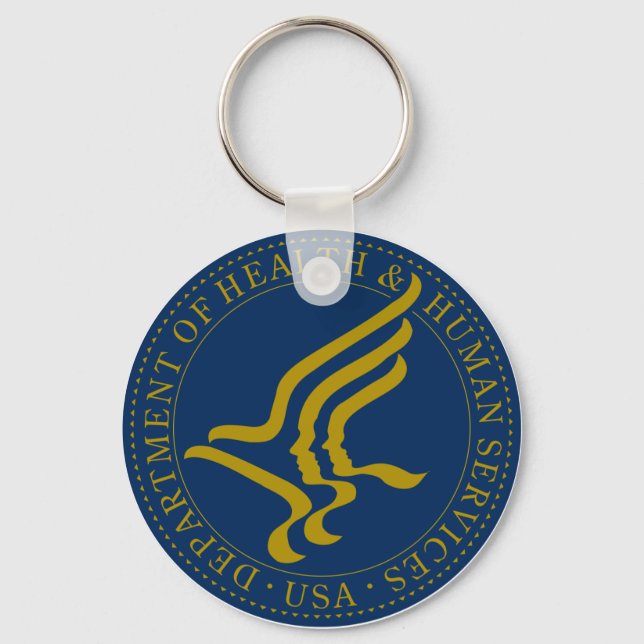 Department of Health and Human Services Key Ring (Front)