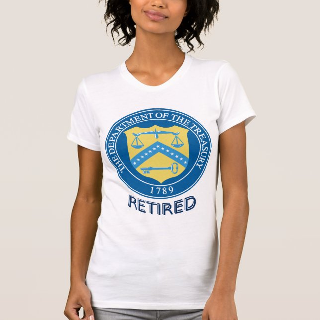 Department of the Treasury Retired Shirt (Front)