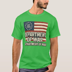Department of War Established 2025 Re-Established T-Shirt