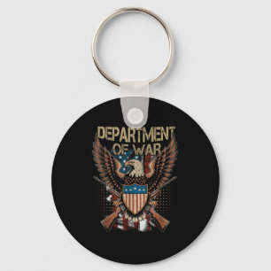 Department Of War Shirt Established 2025 Re-establ Key Ring