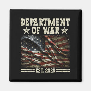 Department Of War Usa Camouflage Flag Department O Magnet