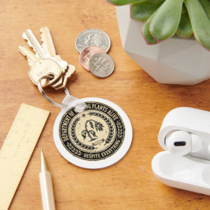 department of Watering My Plants 57 Plants Funny Key Ring
