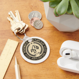 department of Watering My Plants 57 Plants Funny Key Ring