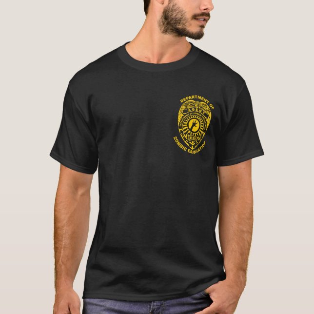 Department of Zombie Eradication T-Shirt (Front)