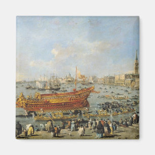 Departure of the 'Bucentaur' for the Lido Magnet