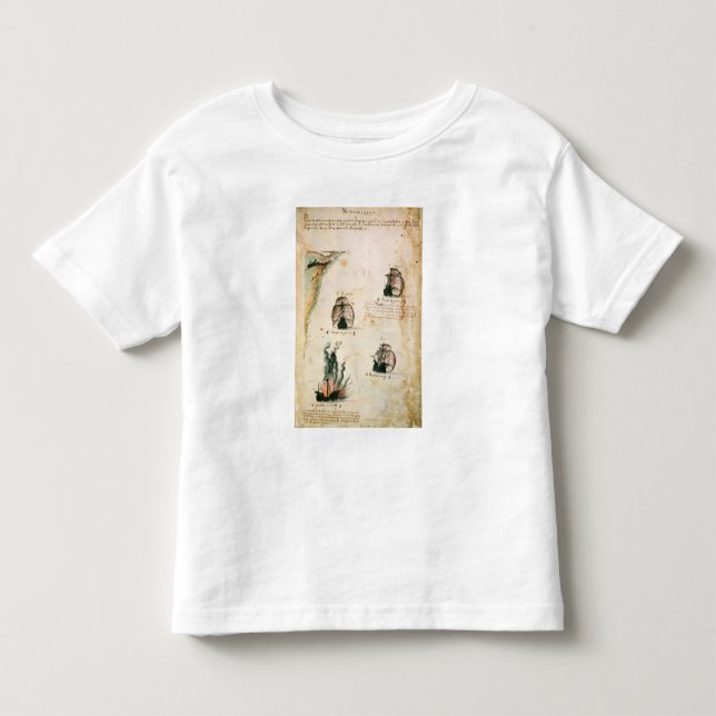 Departure of Vasco da Gama Toddler T-Shirt (Front)